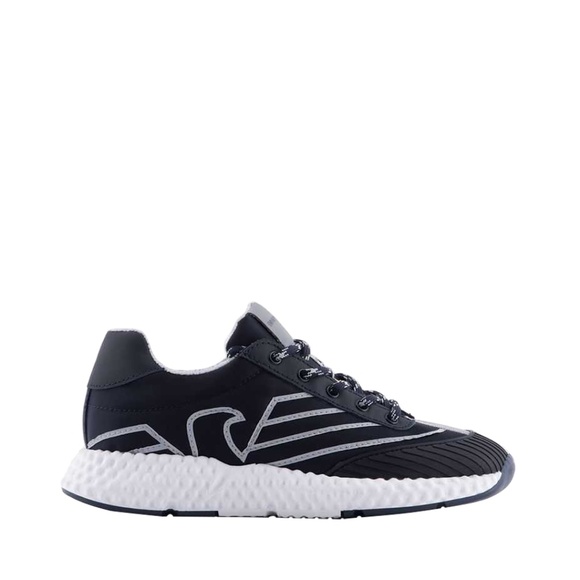 Emporio Armani Other - Emporio Armani Nylon Eagle Embroidery Navy Blue Sneakers